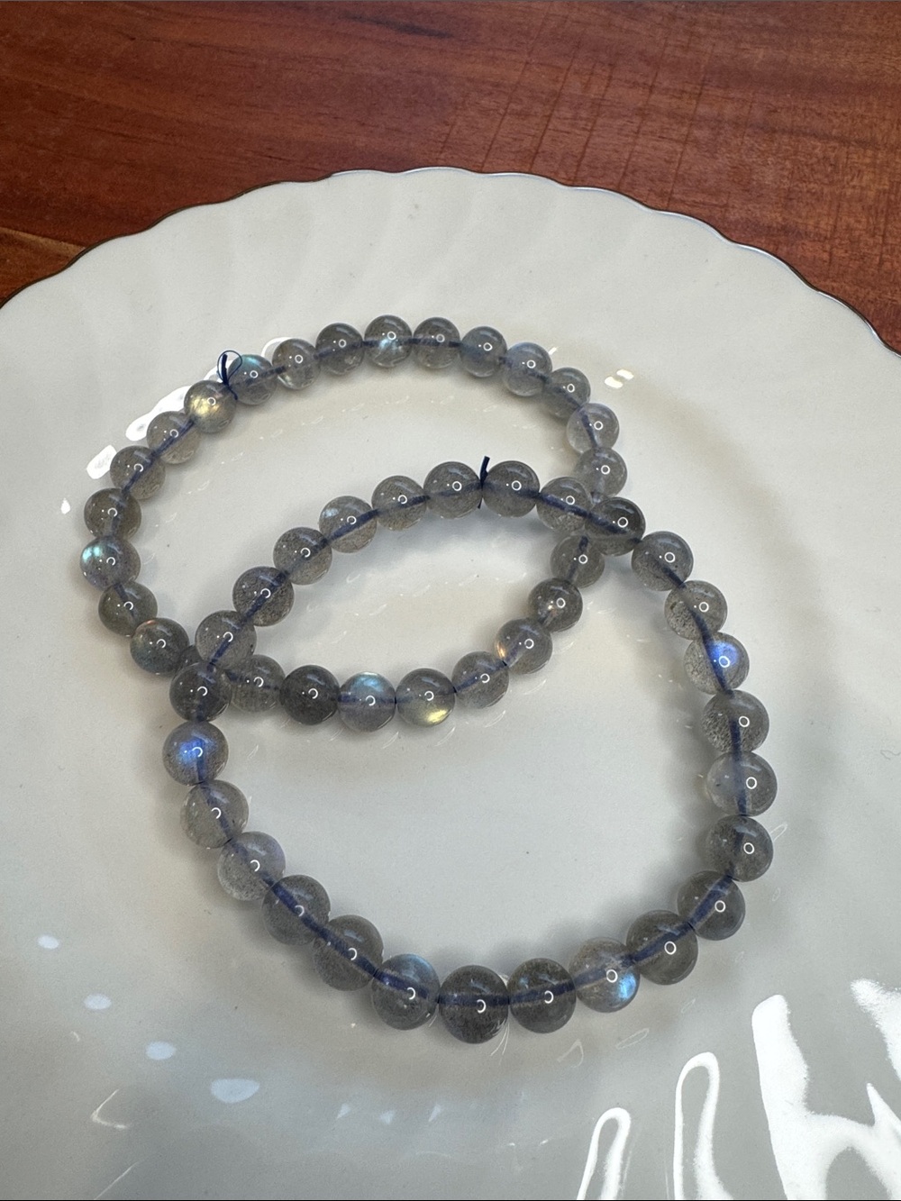 Flashy Grey Moonstone: LISTING IS FOR ONE BRACELET
